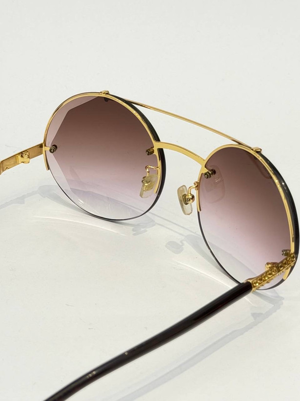 عینک آفتابی سواروفسکی Swarovski مدل sk0133 فلزی بدون فریم
